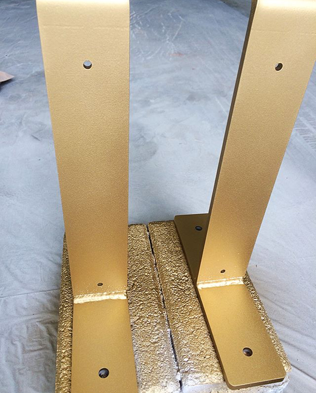 How to Make Metal Look Like Brass using Paint - Reinvented Delaware