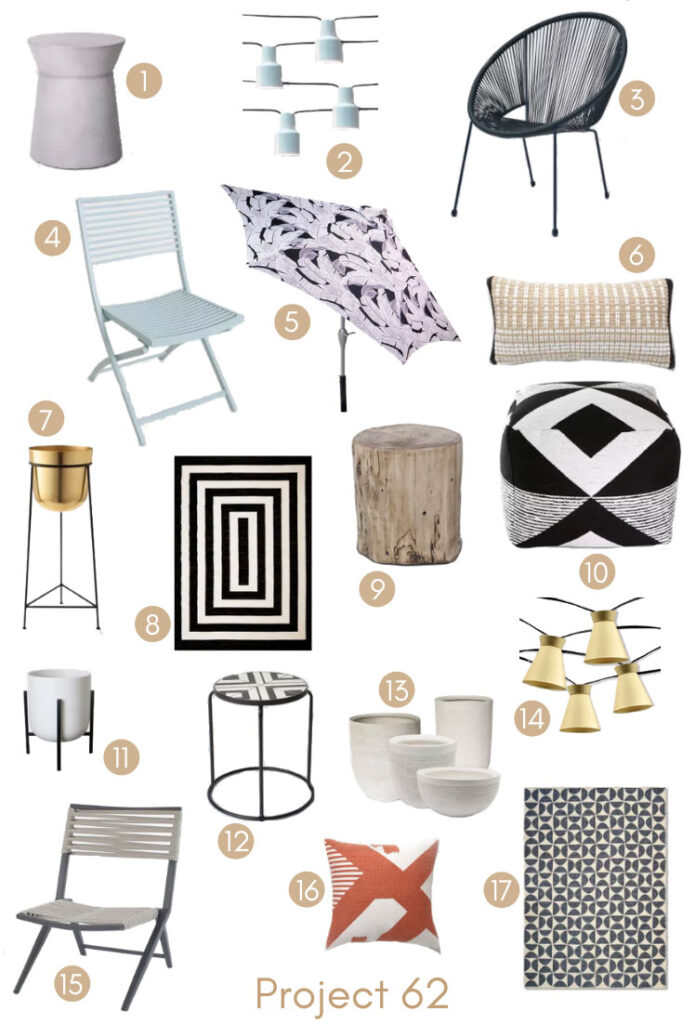 MY LATEST PATIO OBSESSIONS UNDER $150 FROM TARGET