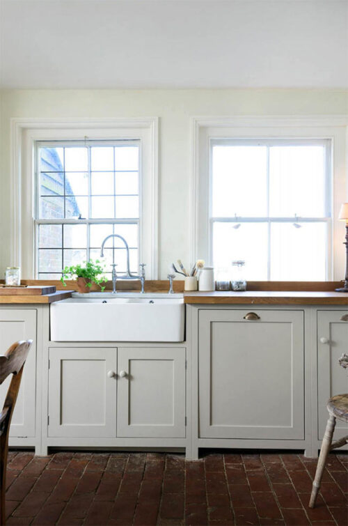 17 Mushroom Kitchen Cabinets I'm Obsessed With Right Now! • White Oak ...