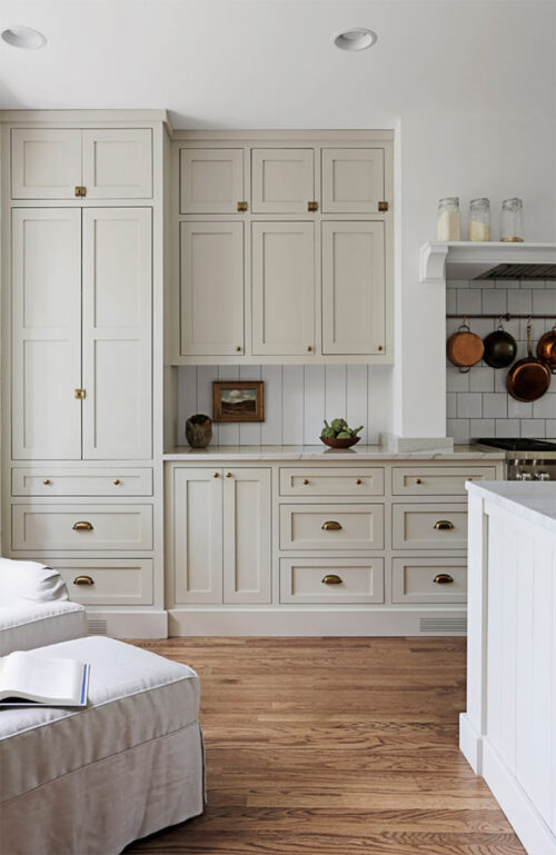 17 Mushroom Kitchen Cabinets I'm Obsessed With Right Now! • White Oak ...