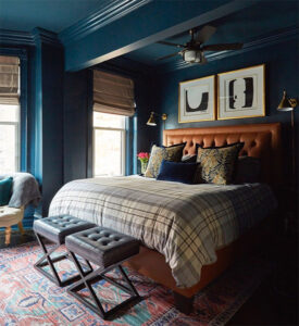 10 Beautiful Dark & Moody Bedrooms • White Oak & Linen Design Co ...