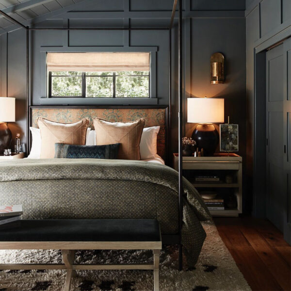 10 Beautiful Dark & Moody Bedrooms • White Oak & Linen Design Co ...