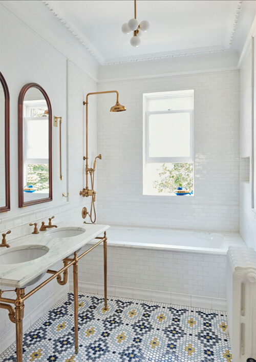 Guest Bathroom Inspiration for Our Future New-Old Cottage • White Oak ...