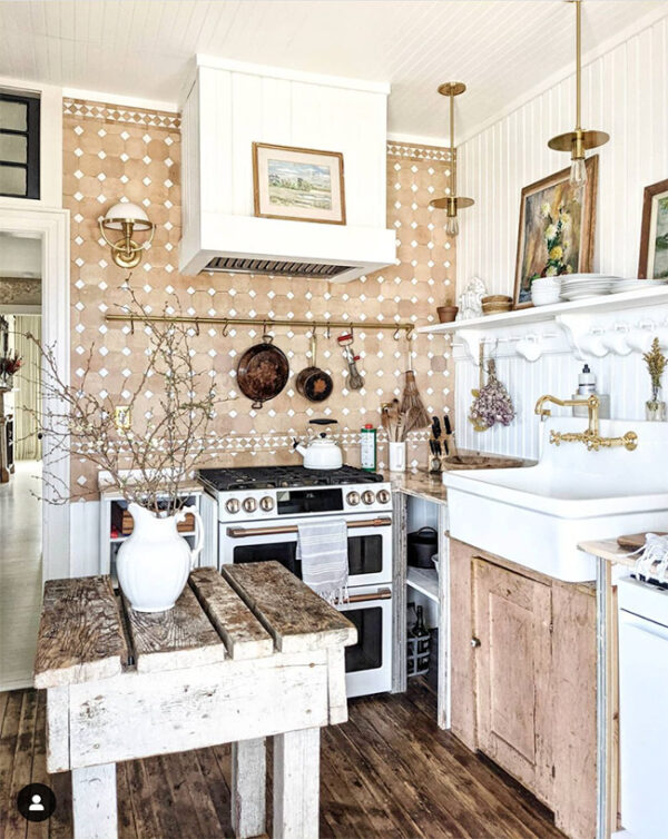 Kitchen Stove Alcove Inspiration for Our Future New-Old Cottage • White ...